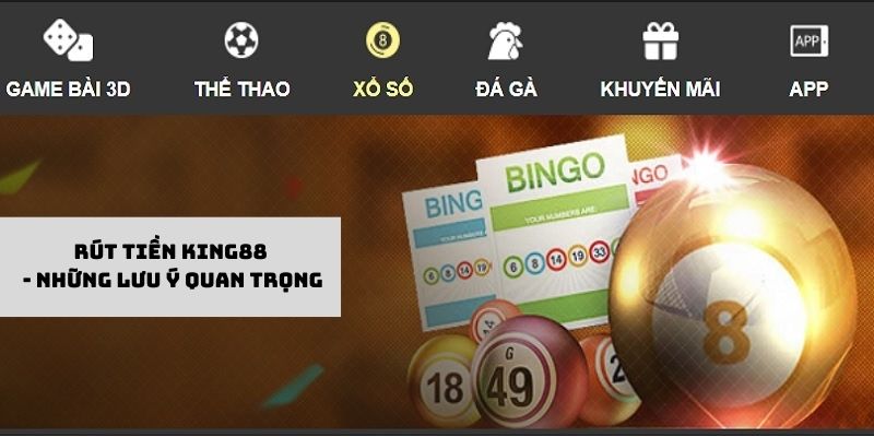 Những lưu ý quan trọng khi thực hiện quy trình rút tiền KING88